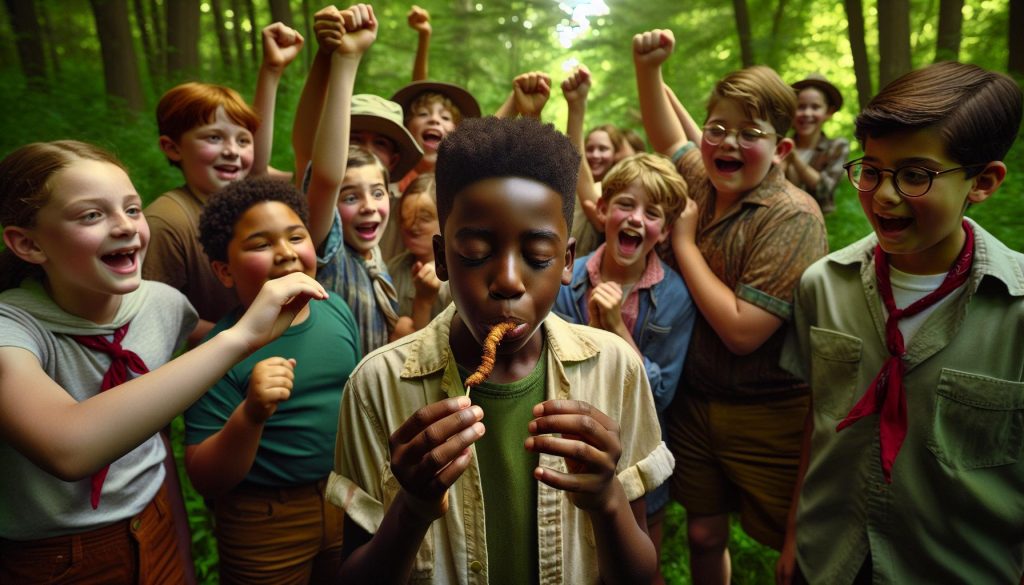 How to Eat Fried Worms Book Report: Courage Theme