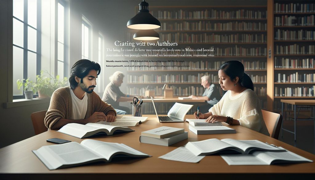 How to Cite a Book With Two Authors MLA and APA