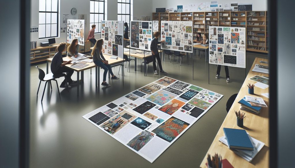 How to Do a Poster Board Book Report: Display Ideas