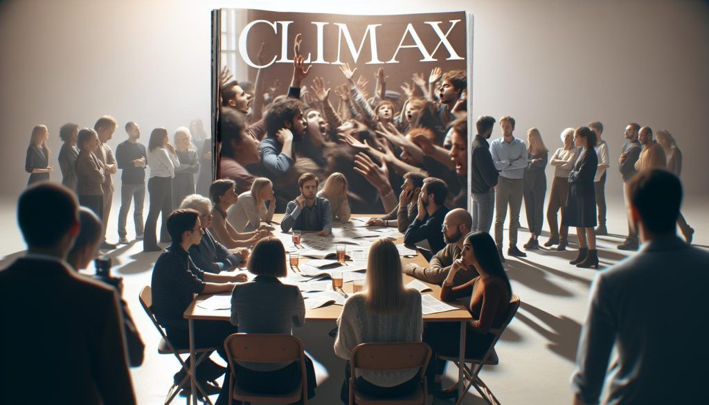 What Does Climax Mean in a Book Report: Peak Action