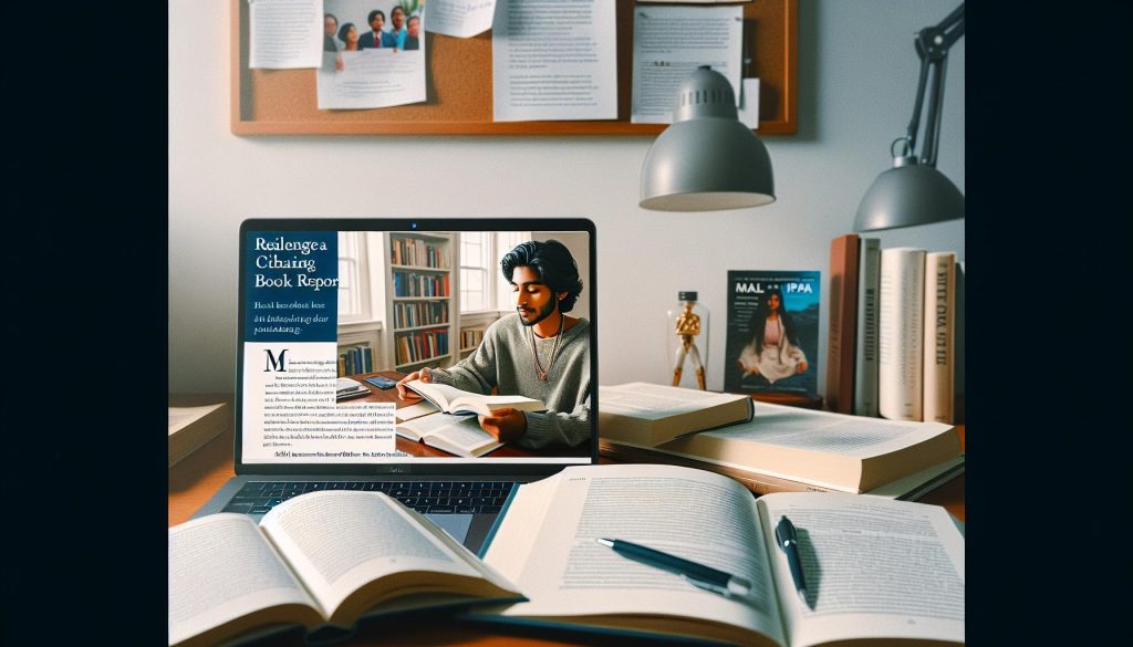 How to Reference a Book in a Book Report: MLA & APA