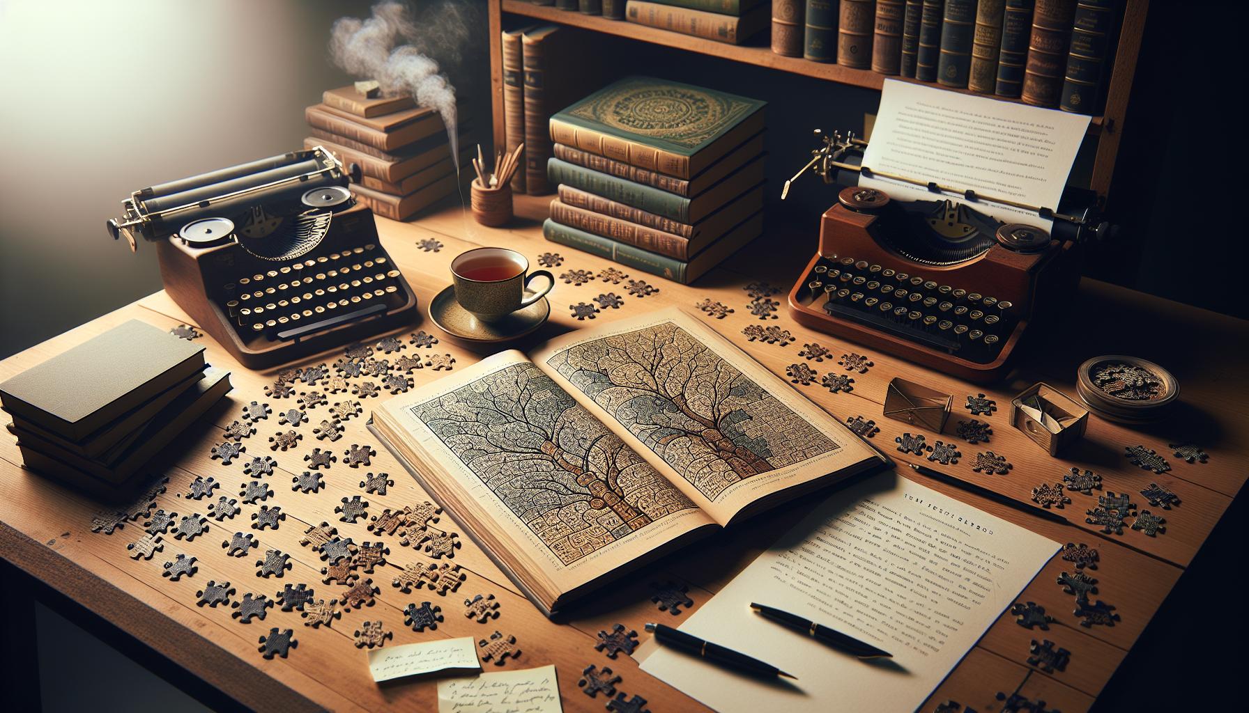 A Book Lover's Christmas 1000 Piece Puzzle: Gift Guide 1 The Best Literary-Themed Puzzle Designs