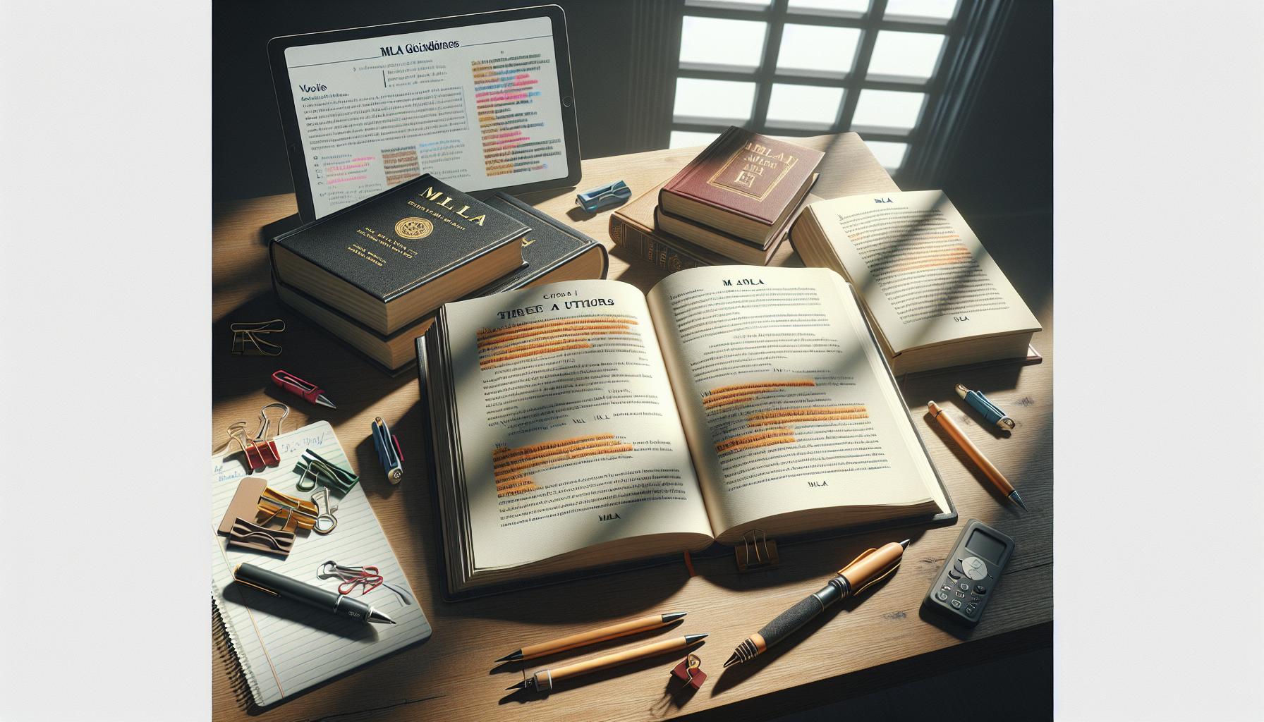 Citing Three Authors: The MLA Guidelines Explained