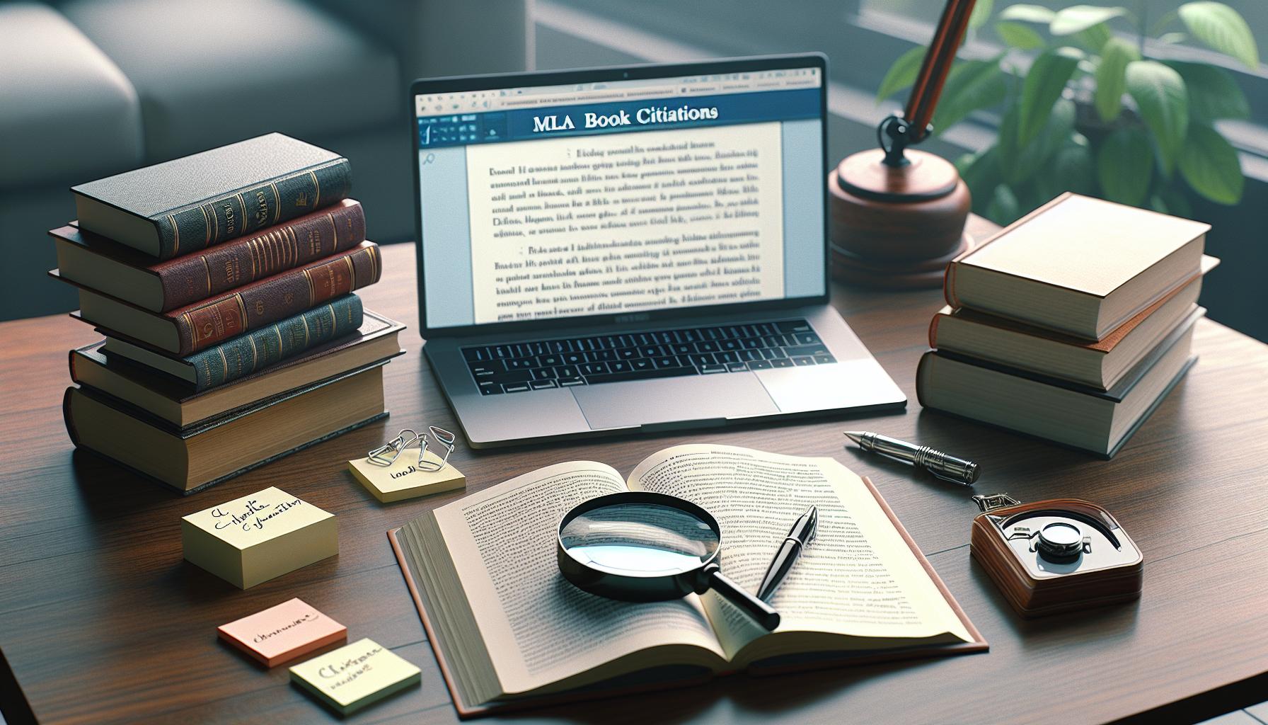 Essential Elements of MLA Book Citations