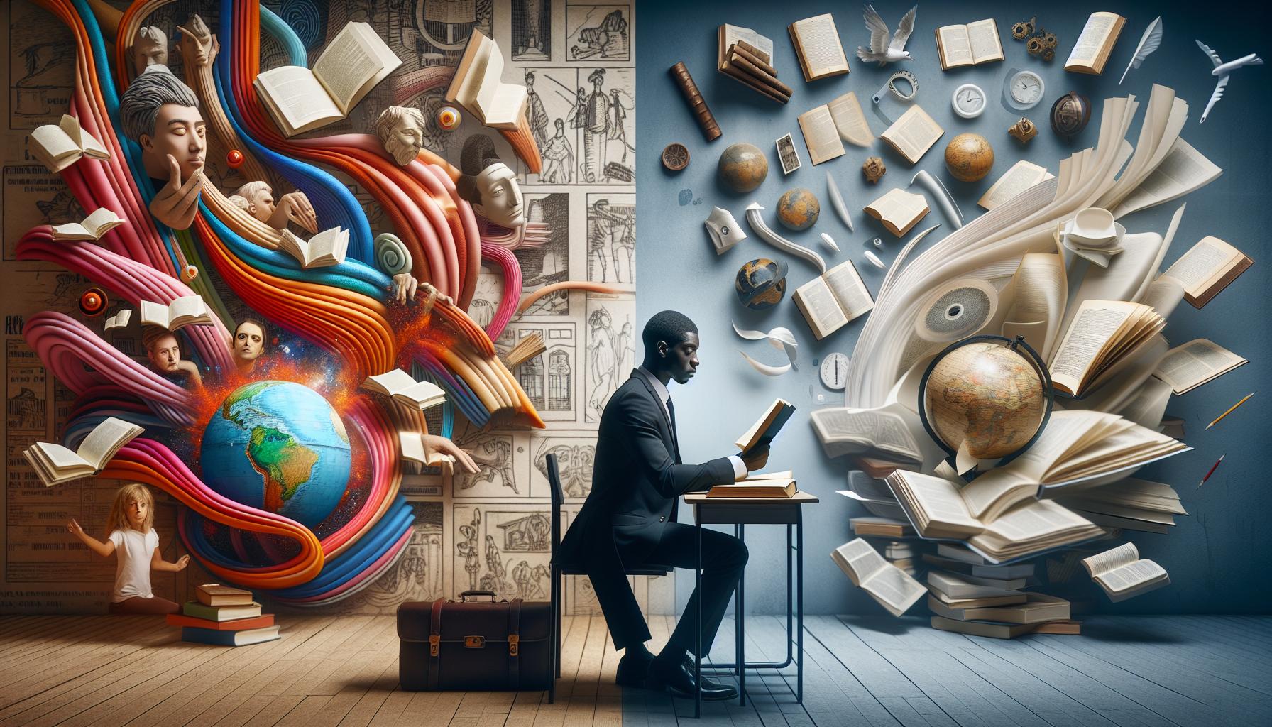 Fiction vs. Non-Fiction: Exploring Diverse Narratives