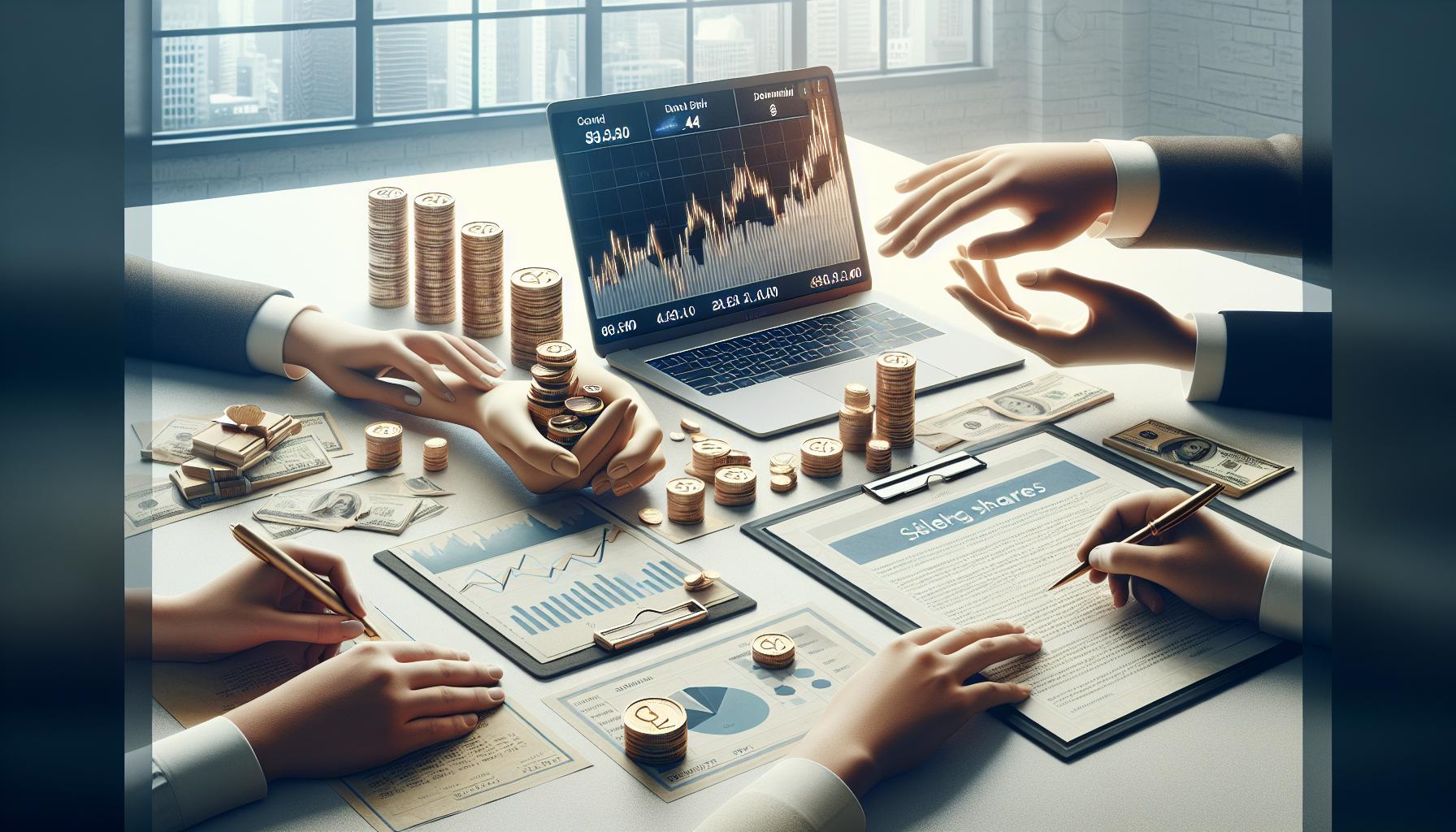 How Selling Shares Affects Company Valuation