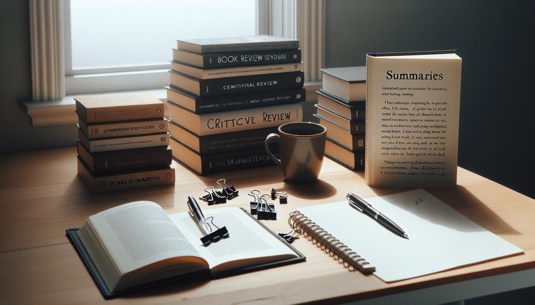 How Summaries and Book Reviews Differ