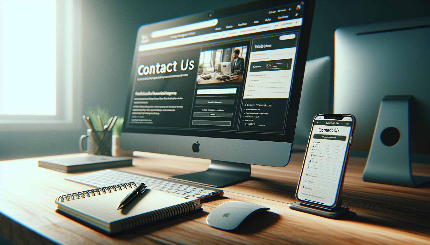 Identifying Contact Information on a Website