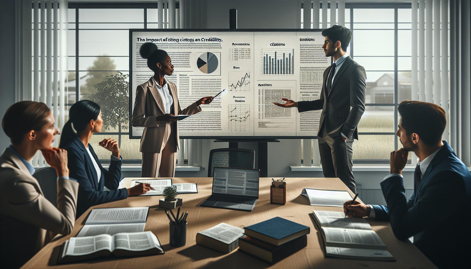 The Impact of Citing Sources on Credibility