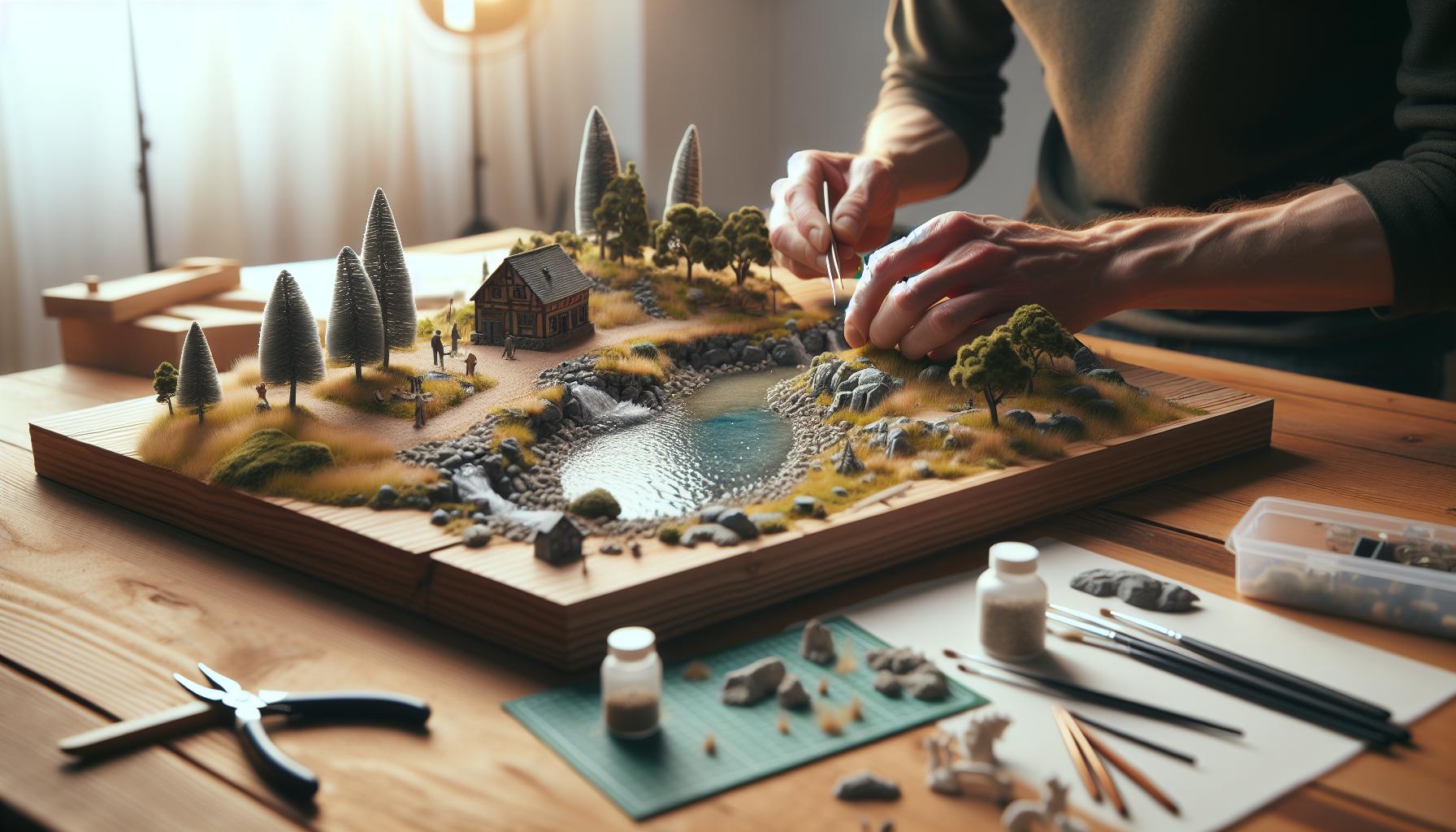 Incorporating 3D Elements to Enhance Your Diorama