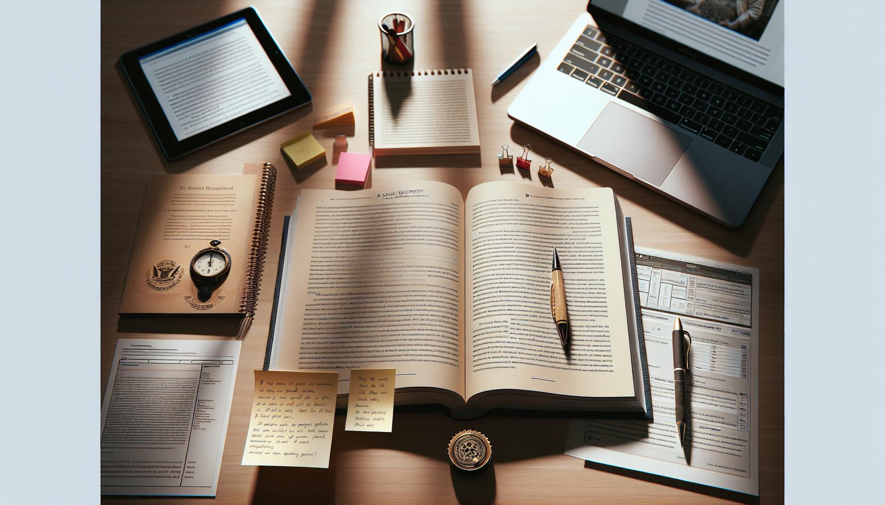 Key Components of a College-Level Book Report