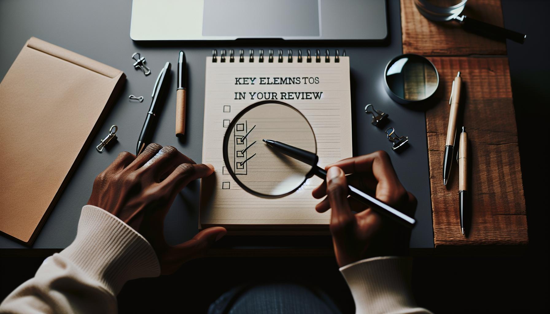 Key Elements to Include in Your Review