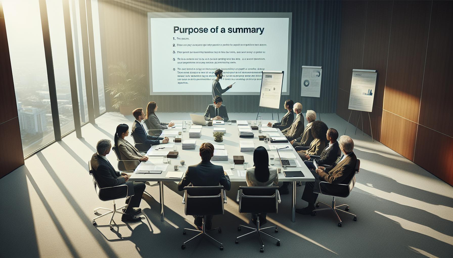The Purpose of a Summary Explained