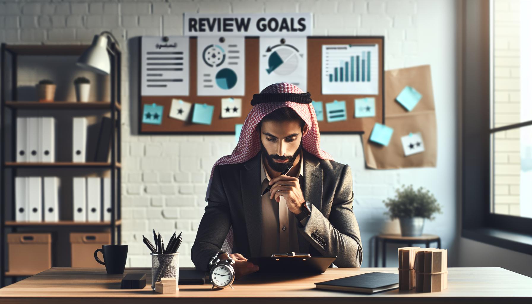 Step-by-Step Guide to Setting Review Goals