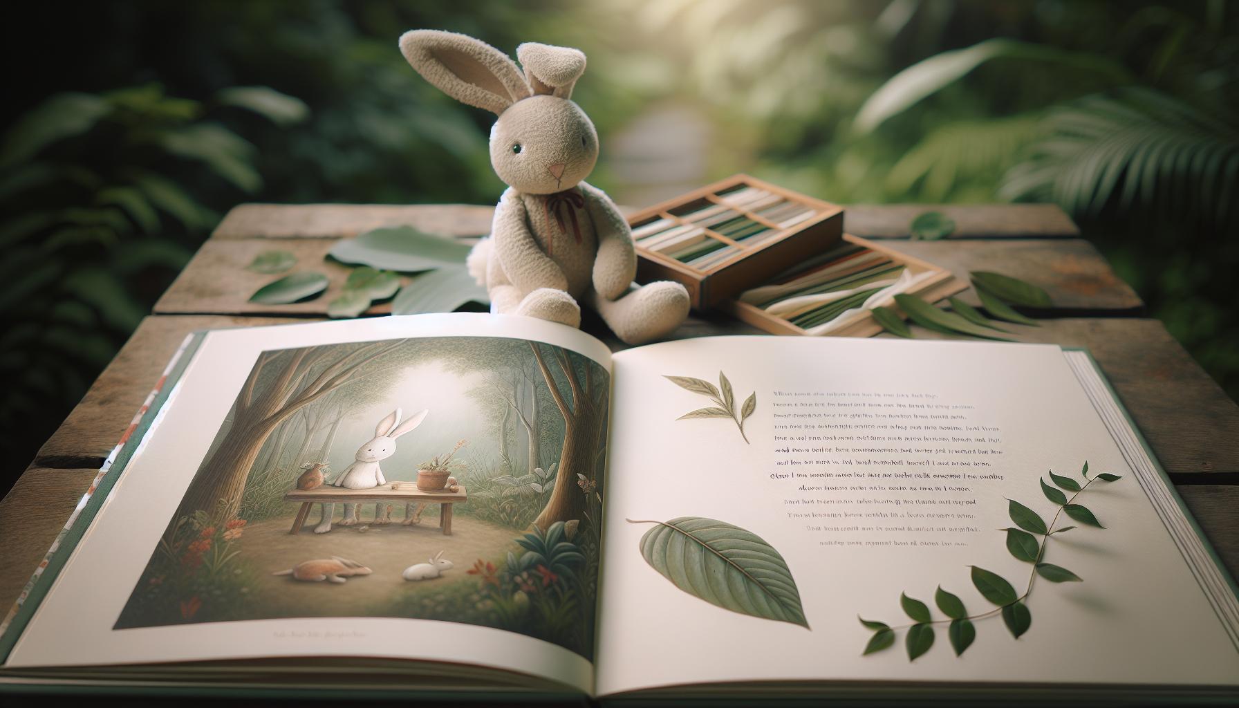 Unique Illustrative Techniques in 'How Much I Love You