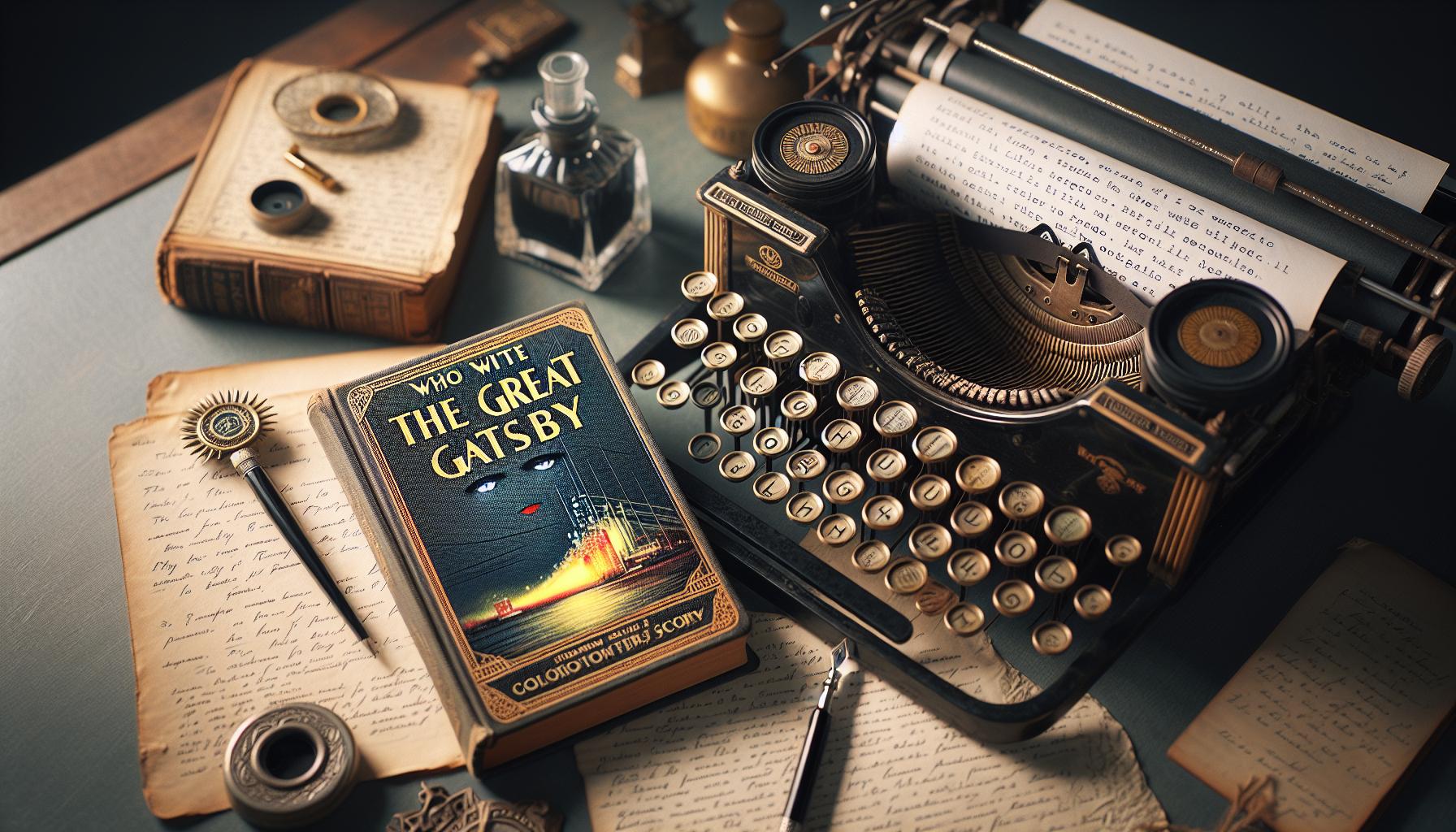 Who Is the Author of the Book the Great Gatsby 1 Who Wrote The Great Gatsby? A Brief Overview