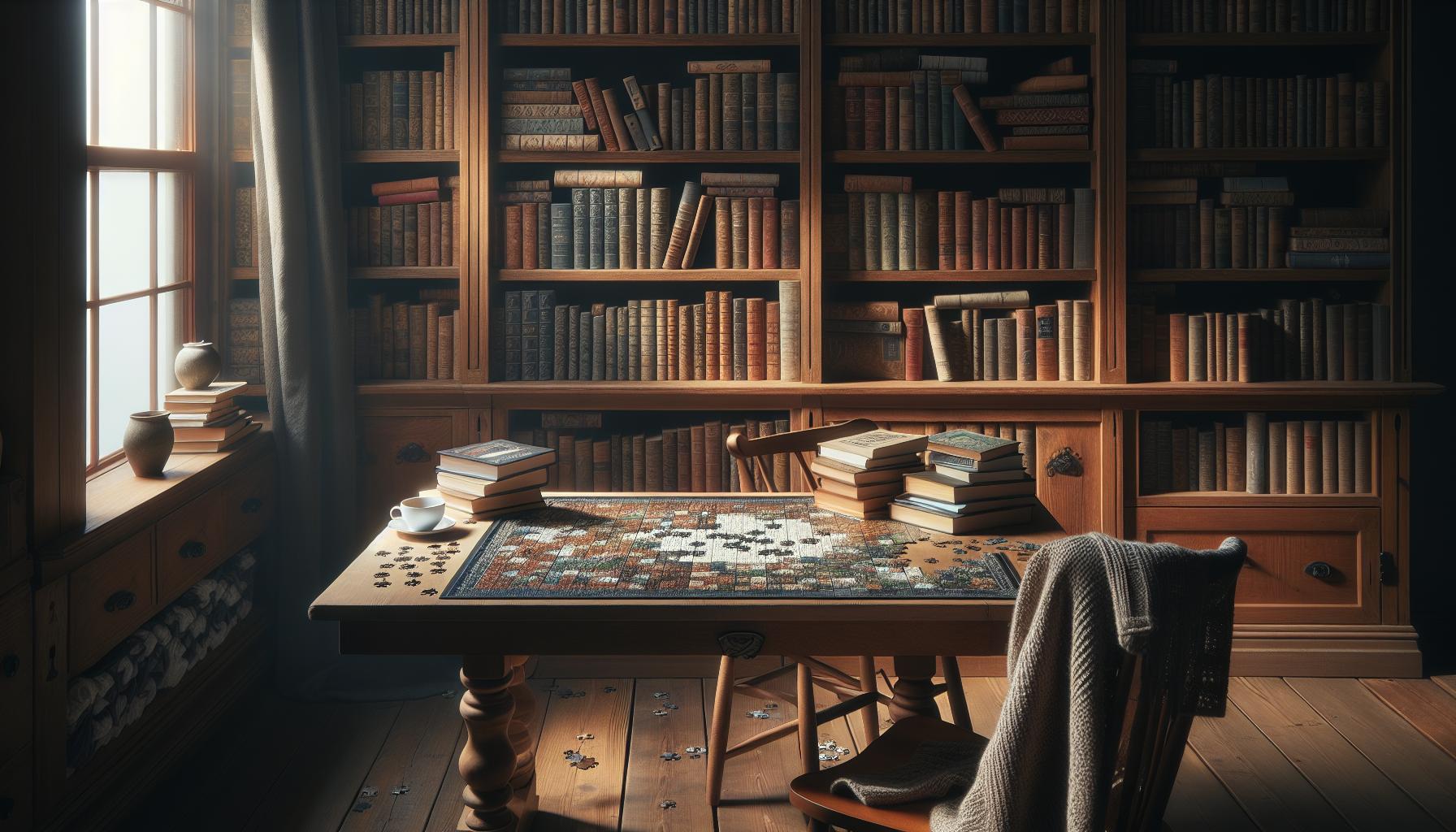A Book Lover's Christmas 1000 Piece Puzzle: Gift Guide 2 Why Puzzles Make Great Bookish Gifts