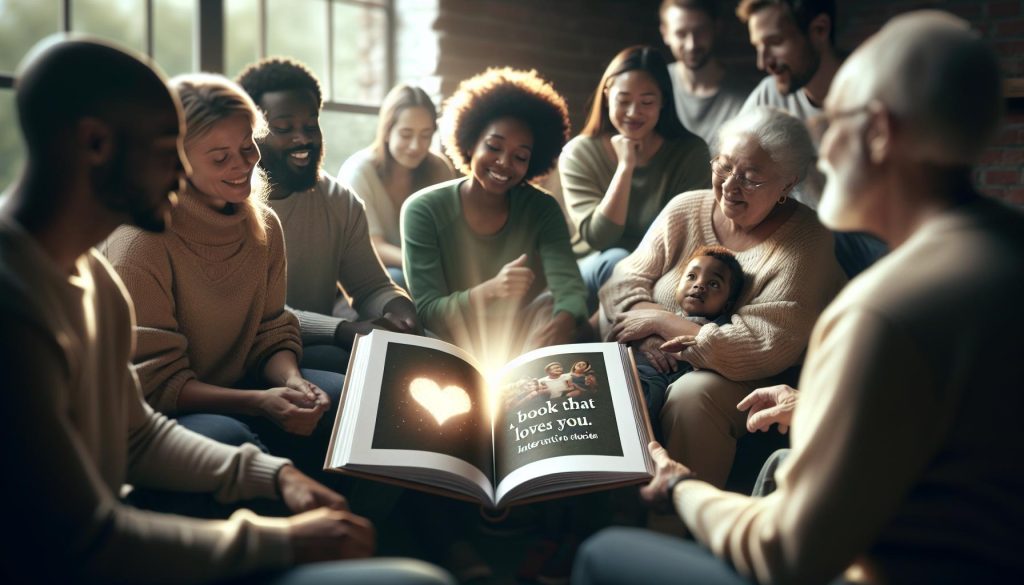 A Book That Loves You: Interactive Stories