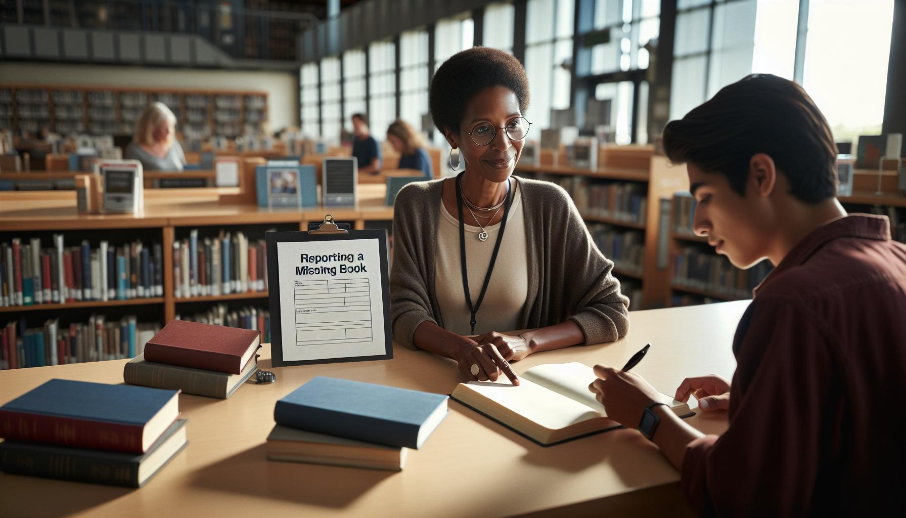How to Report a Missing Book: A Step-by-Step Guide