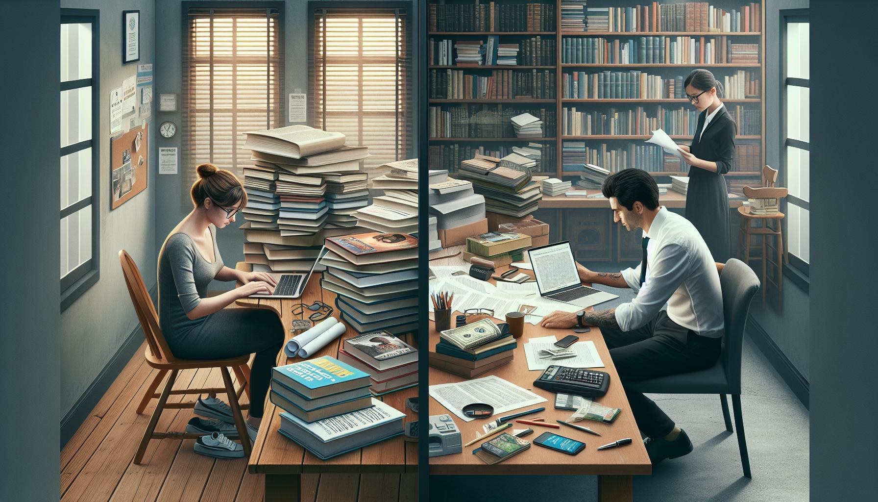 Self-Publishing vs Traditional Publishing Earnings